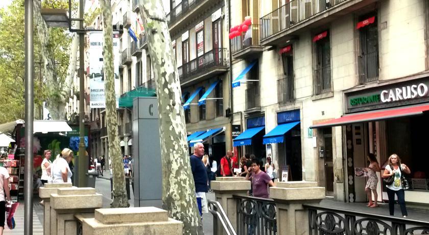 May Ramblas Hotel Barcelona Eksteriør billede